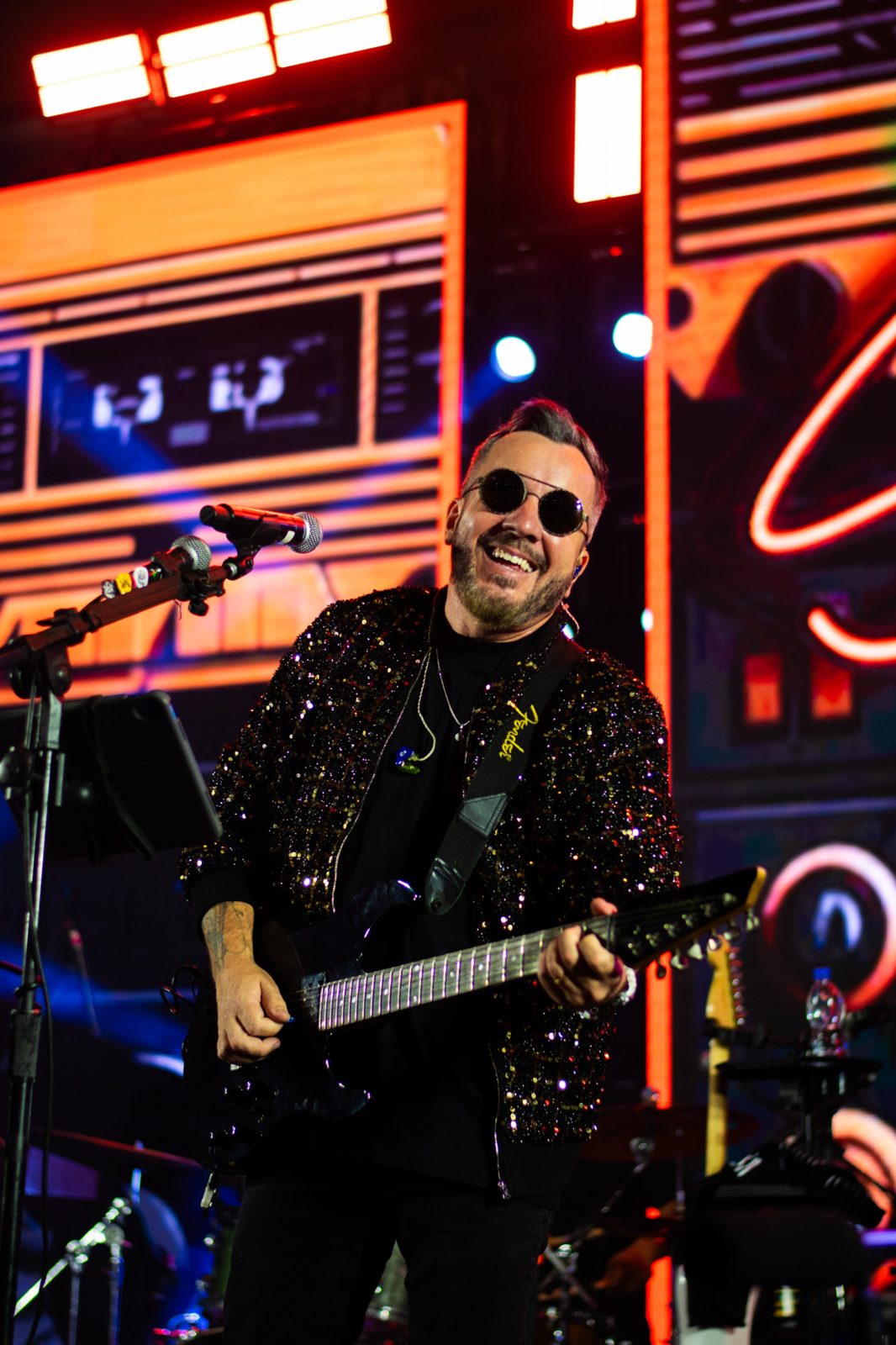 Banda Sideral no palco